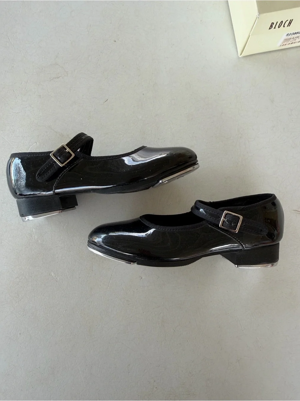 Capezio Black Patent Mary Jane Dance Shoes for Kids